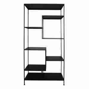 Black Metal Display Unit
